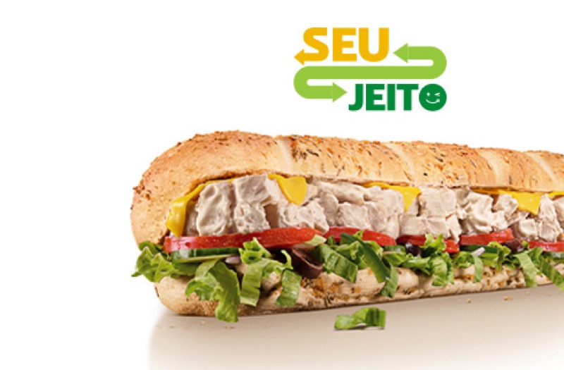 Sub de Frango Defumado com Cream Cheese